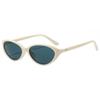 New sunglasses women's red retro oval sunglasses anti-ultraviolet high definition driving anti-glare
