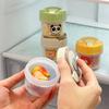 100 мл Маленький контейнер для хранения продуктов Влагонепроницаемая банка для сухофруктов и снеков с герметичной крышкой Многоразовый контейнер для хранения свежих фруктов в холодильнике Контейнер для продуктов