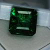 Natural Green Emerald Loose Gemstone 11 ct Square Cut Colombian for Jewelry Making and Crafts