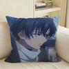 Anime EightSix Square Sofa Pillow Cover Solid Color Living Room Home Decor Cushion Case