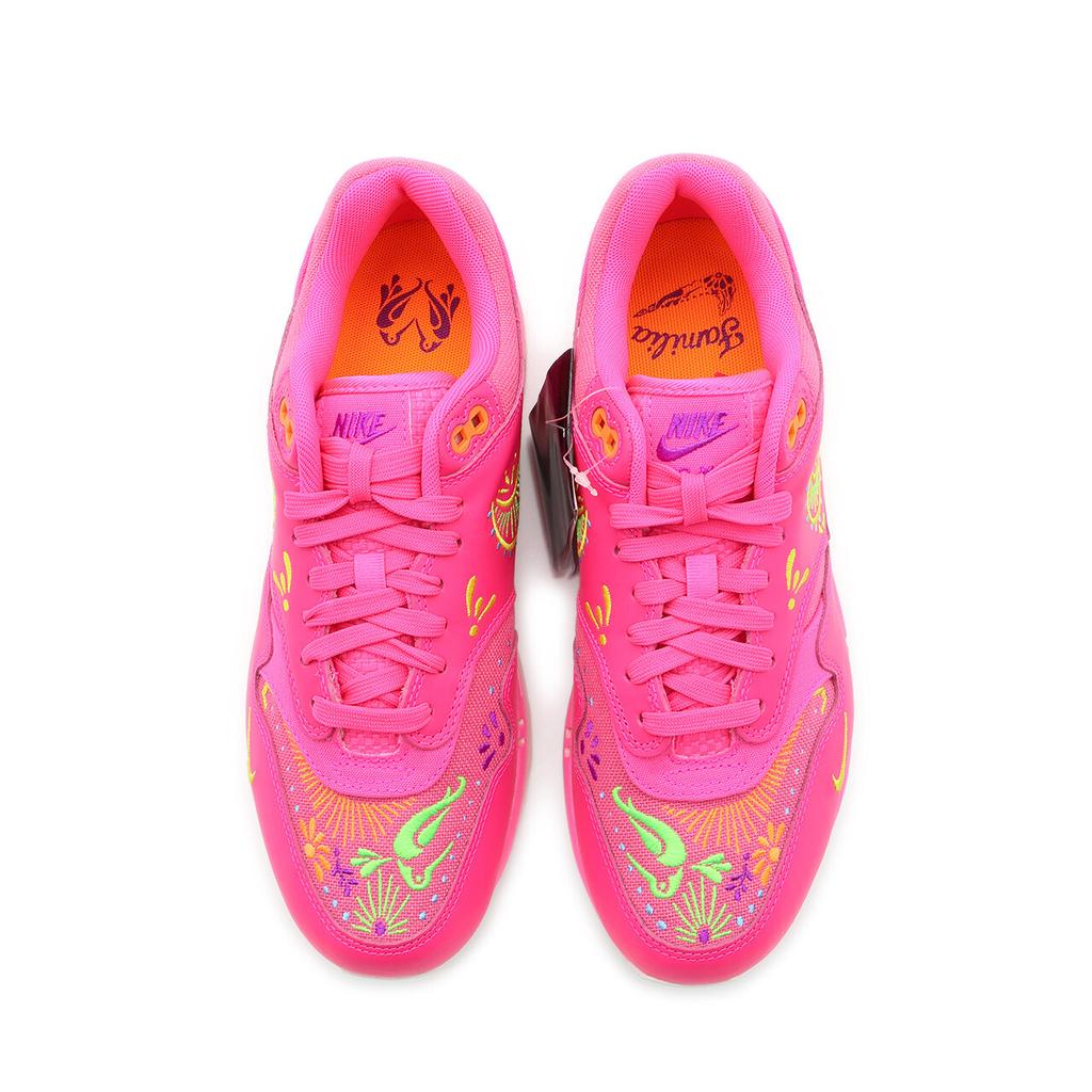 FQ8172-645 Nike Air Max 1 PRM Dia De Muertos Гиперрозовый Парусный Оптимально-желтый (Мужской)