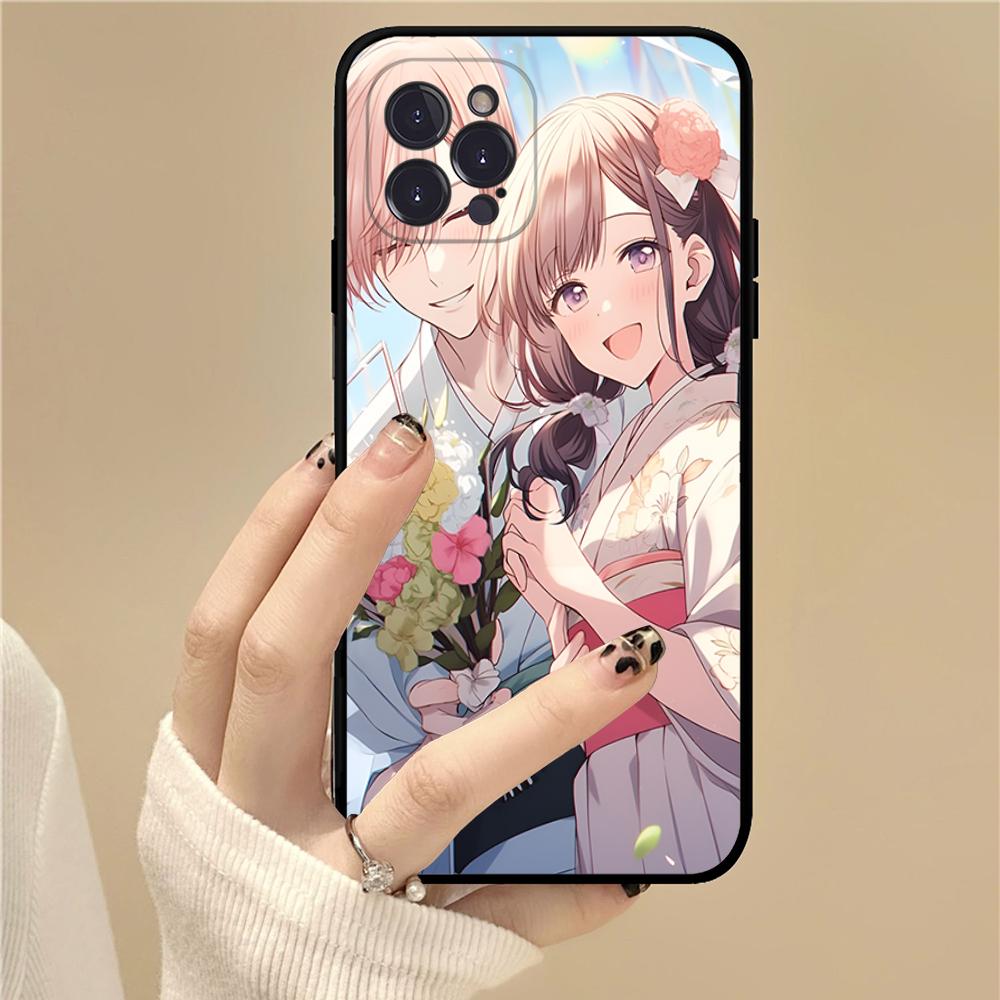 Anime My Happy Marriage Phone Case For iPhone 16 15 14 11 12 13 Mini Pro XS Max Cover 6 7 8 Plus X Funda Shell