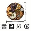 Металлическая жестяная табличка Круглый сырный декор стены Кухня Дом Ретро Искусство