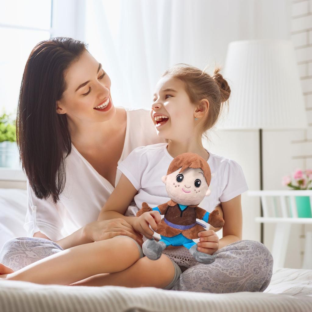 Милая плюшевая кукла игрушка подарок мультфильм детская тряпичная кукла кукла