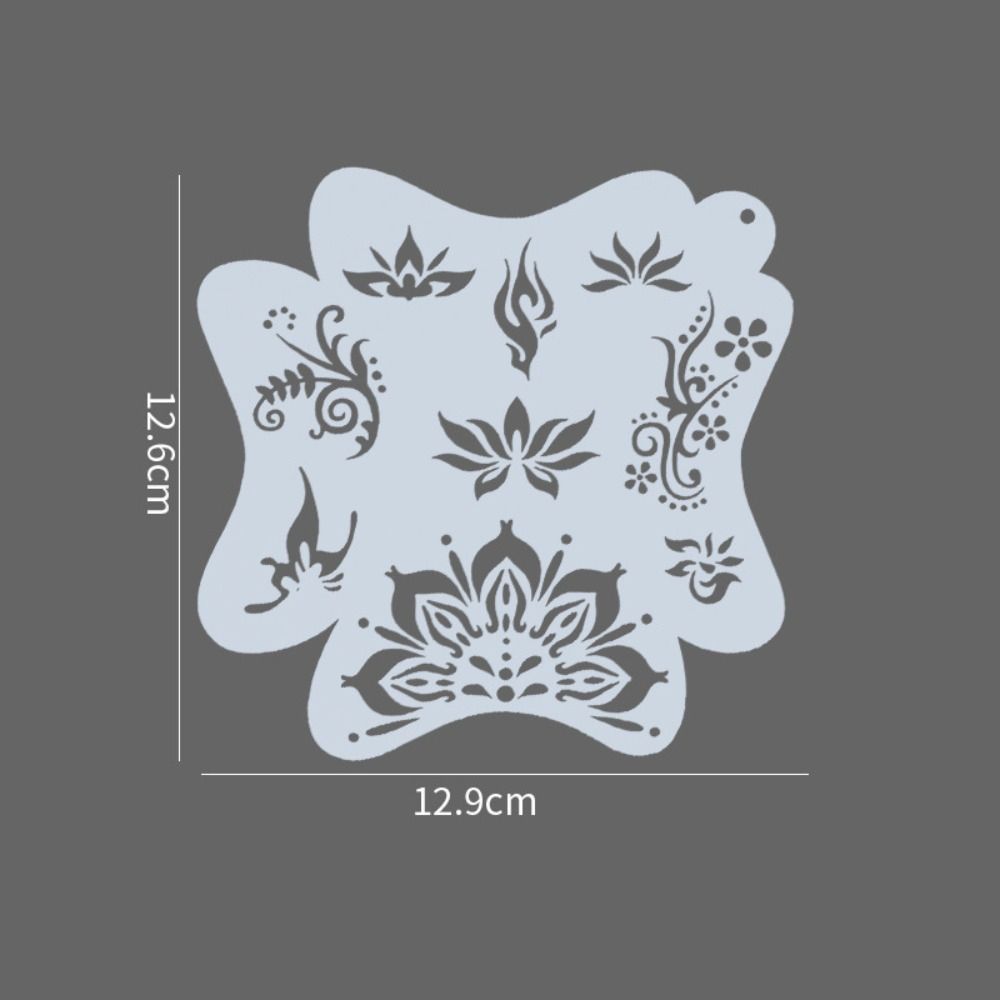 Hollowed DIY Body Art Paint Stencils Copying Stencils Makeup Painting Template  Scrapbooking