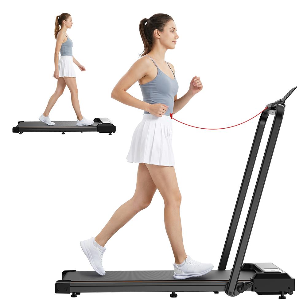 iScooter FT51 2-in-1 Treadmill, 2.5HP Peak, 1–10KM/H, 950x380mm Belt, 120KG Max Load, 8-Layer Shock Absorption, Foldable