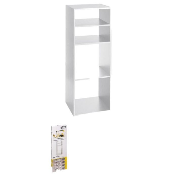 Shelf 2 Compartments + 2 Shelves Mix Atmosphera - White