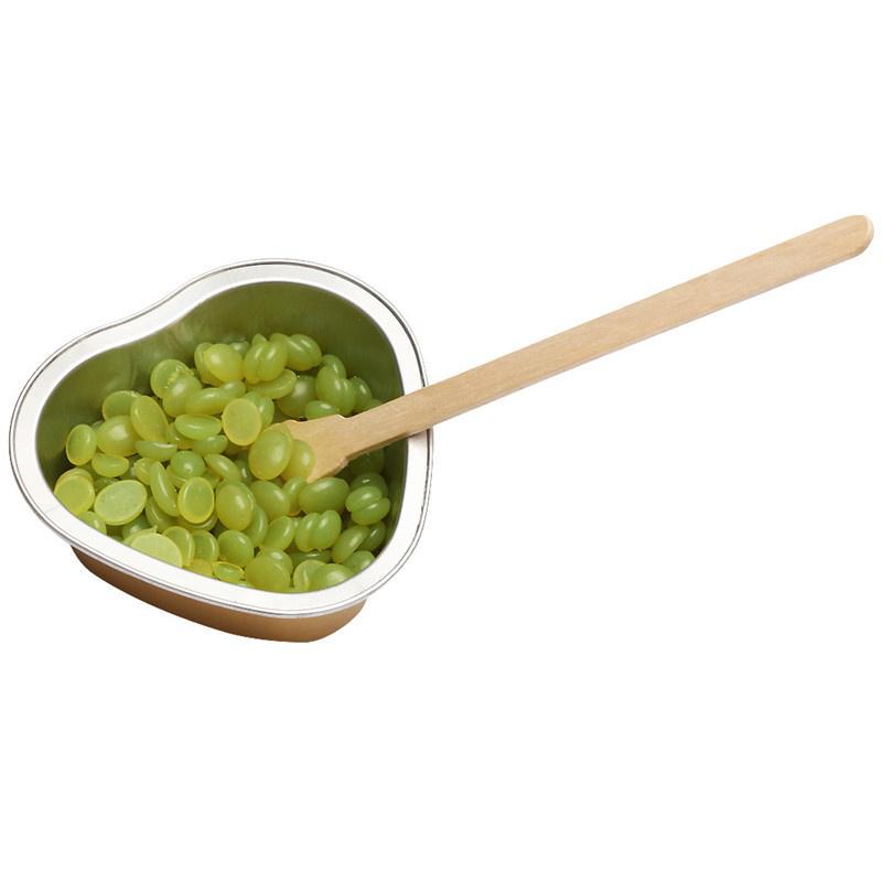 20 шт. восковая полоска, миксер для восковых бобов, кремовая восковая основа, пластина для языка, пресс, шпатель для лица