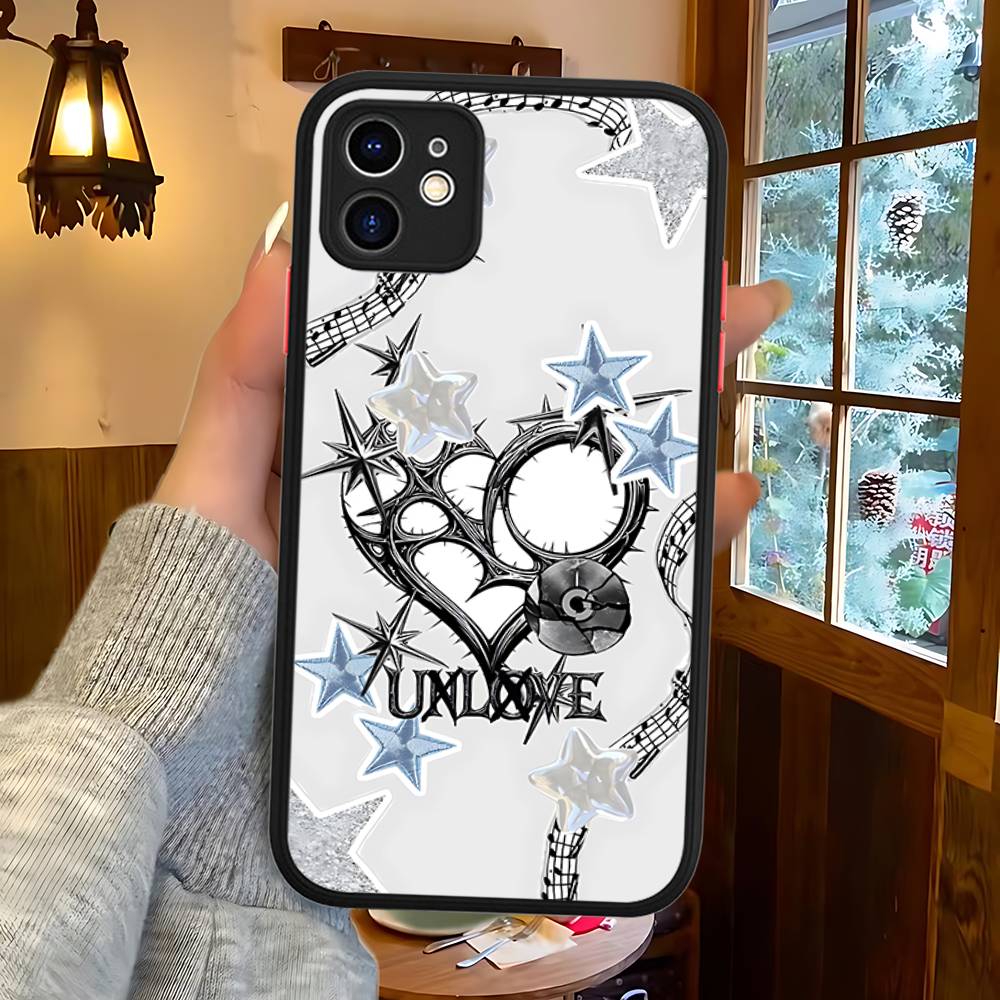 Popular Logo X-XLOV Phone Case For IPhone 16 15 14 13 12 11 Pro Max 7 8 6 6s Plus Matte Cover