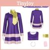 Scooby-doo Dog Cosplay Costume For Women Wilma Dress Halloween Cosplay Dress