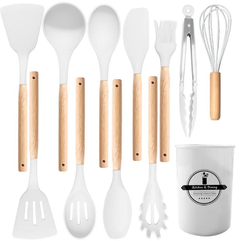 ZISIZ Silicone Kitchen Utensil Set