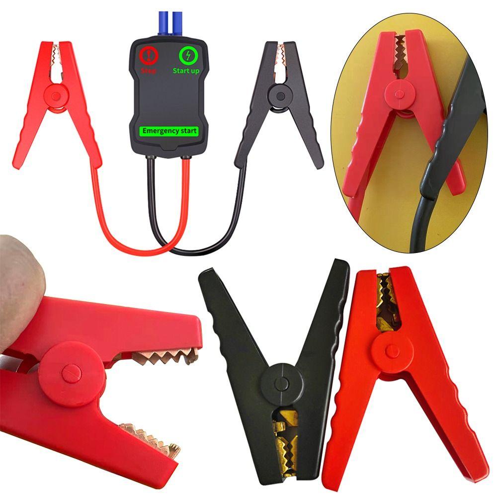 Wire Starting Battery Clip Charging Clip Terminals Connectors Crocodile Clamp Alligator Clips