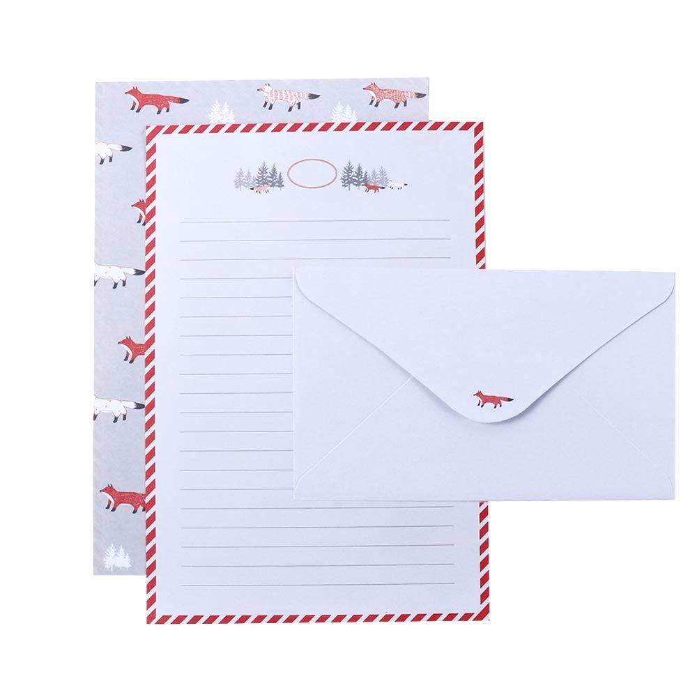 Office Supplies Cartoon Different Style Letter Pad Beautiful Flower Envelope Writing Paper Stationery Paper Letter Paper