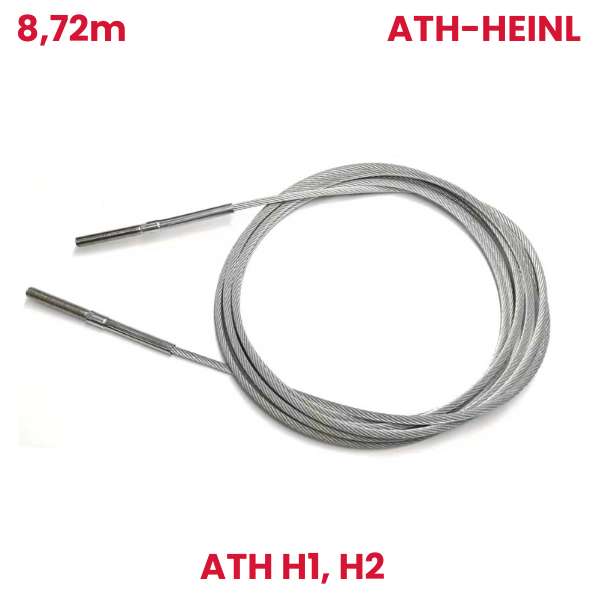 Zamiennik ath-heinl: lina stalowa h2, h1 (8,72m)
