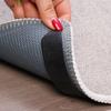 12pcs Traceless Carpet Holder, Reusable PC Material Non-Slip Adhesive Pad, Suitable for Living Room, Bedroom And Indoor Use