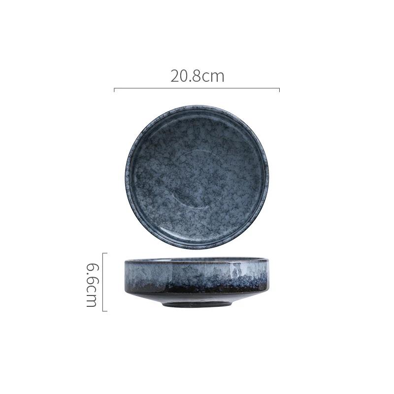 Ceramic Bowl Creative Thick Soup Bowl Dessert Bowl Sushi Bowls Salad Bowls Appetizer Bowls Restaurant Specialty Tableware