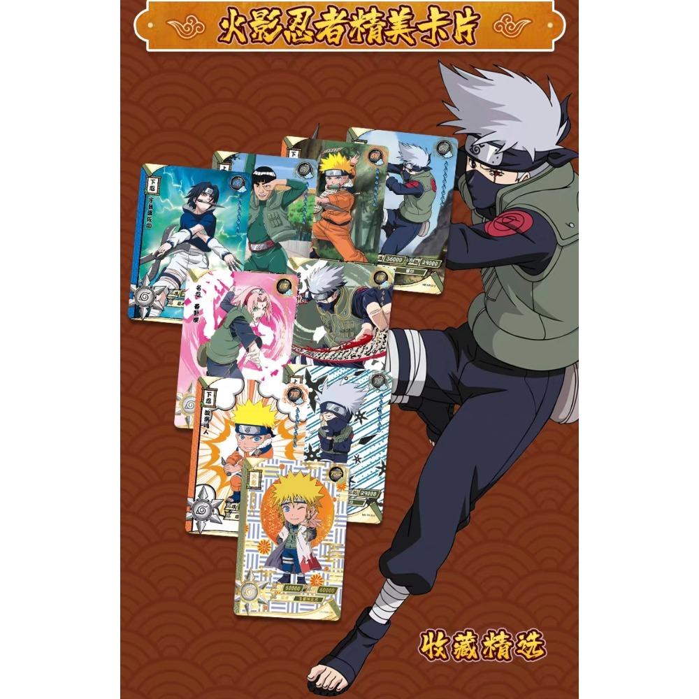 KAYOU Коробка Аниме Наруто Игра Редкая Коллекционная Карта Персонажи Мира Ниндзя Карточки Подарок на День Рождения Ребенку Коллекционные Предметы Хобби Подарок