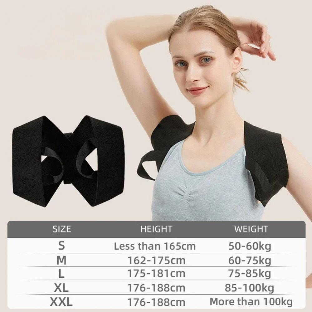 Open Shoulder Adult Corrective Belt Back Shoulder Clavicle Spine Support Sport Upper