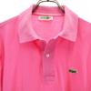 РУБАШКА LACOSTE Короткий рукав Поло 3 розовый Олененок Мужская Б/У