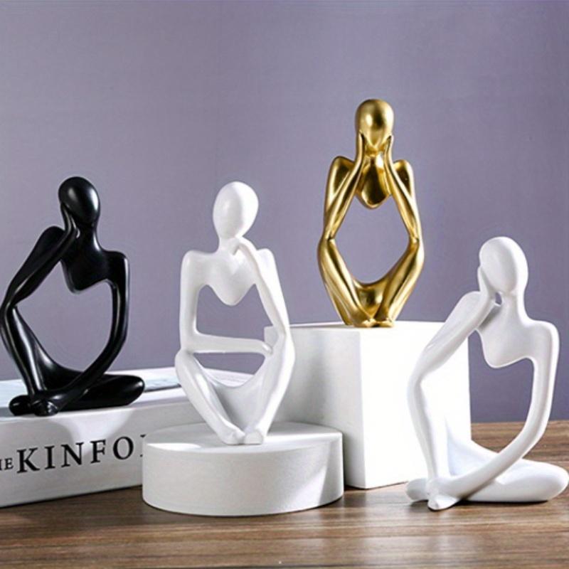 1pc, Character Art Ornaments, Creative and Abstract Resin Decorations, Suitable for Living Room TVs and Model Room Tabletops.