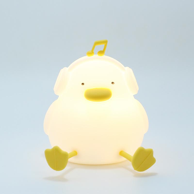 Big Face Rabbit Night Light - Bedside Atmosphere and Sleep Lamp