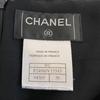 Chanel P24980V15543 шерстяная юбка черная шерсть Б/У