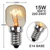 Heat-resistant Oven Light Salt Bulb Heat Resistant Hot Refrigerator Light  High Temperature