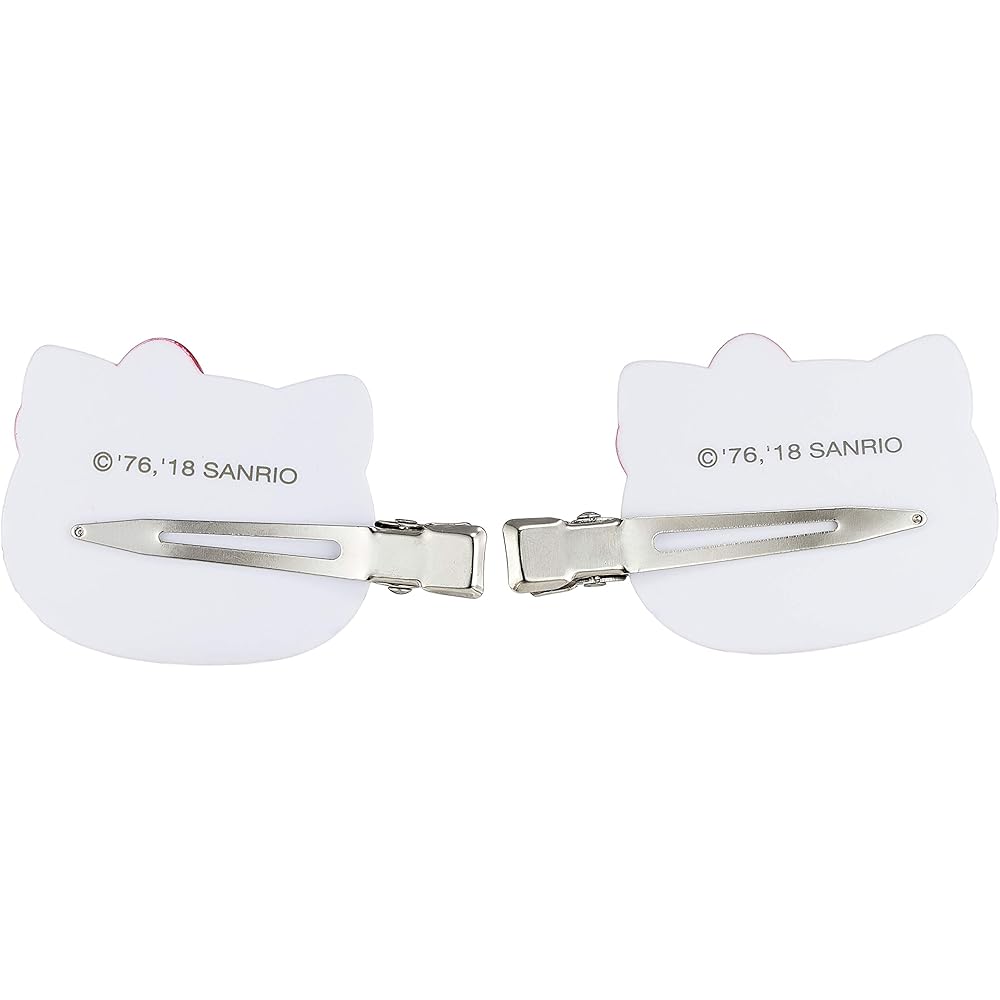 Заколка для волос Sanrio Hello Kitty Красная 5x1x3,3 см Декоративный аксессуар