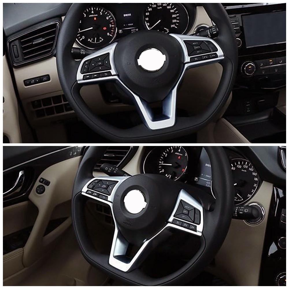 Для Nissan Juke, кнопка переключения рулевого колеса автомобиля, чехол с блестками, украшение для интерьера, аксессуары для отделки, матовое серебро