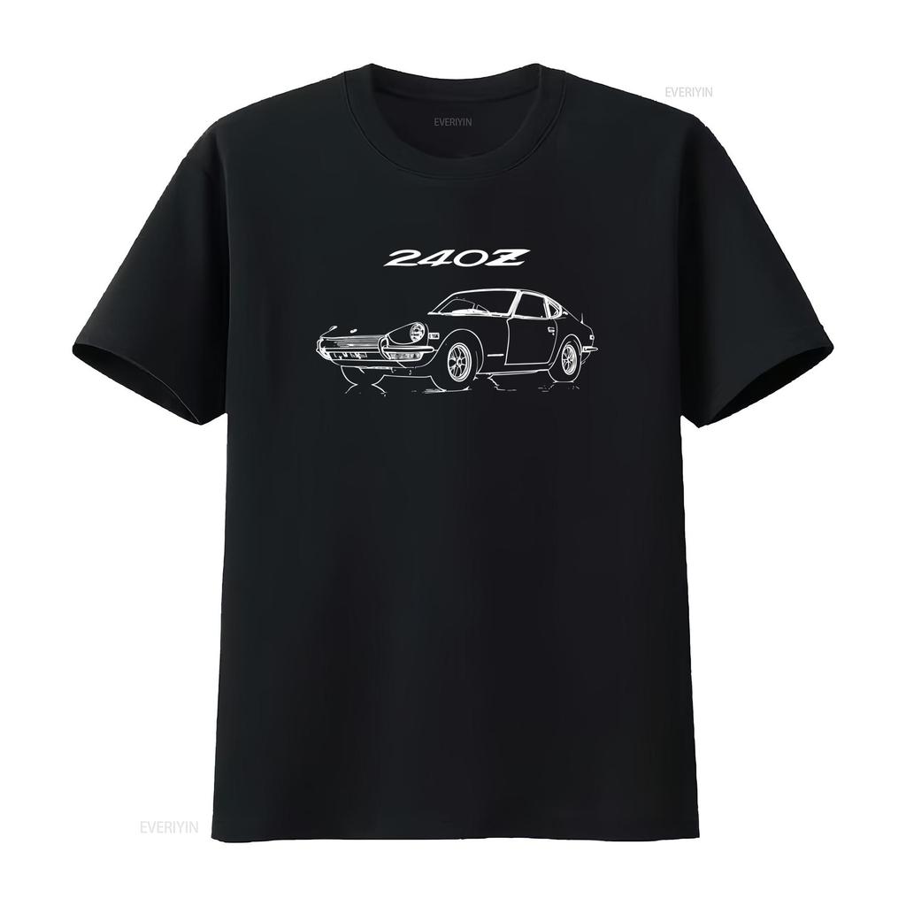 1971 Datsun 240z Jdm Vintage Collector Car T Shirt Vintage Breathable Graphic Streetwear Homme Soft Comfortable
