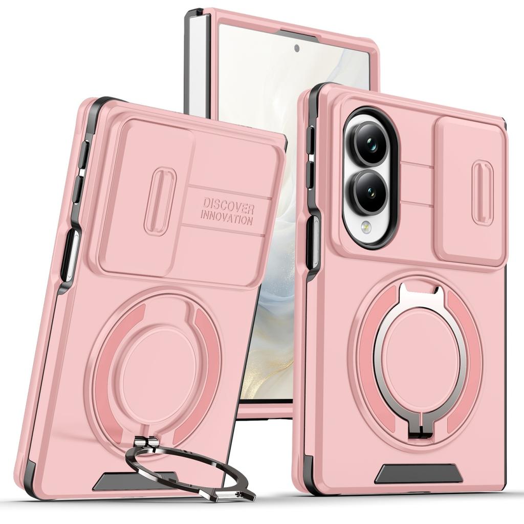 Чехол для Samsung Galaxy Z Fold 8 Ultra ZFold8 Вращающийся Магнитный Держатель Защита Камеры Бронированный Чехол для Samsung Z Fold 8 7 6