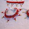 Christmas Adjustable Bell Scarf Accessories Pet Necklace Pet Puppy Collar Christmas Presents