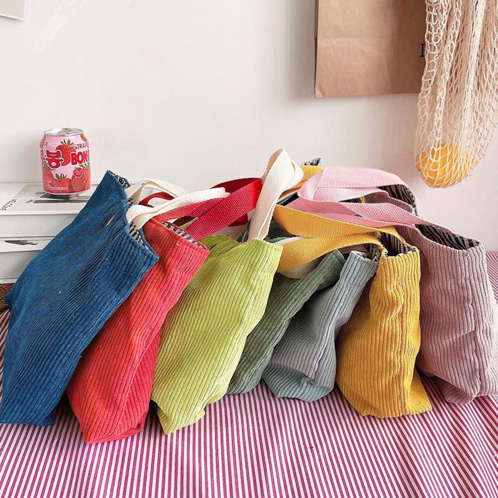 Женская сумка-шоппер через плечо в полоску, сумки-тоут, простая сумка для ланча, однотонная, для ежедневных поездок на работу, сумки для хранения контейнеров для еды