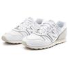 New Balance NB 373 Минималистичные Ретро Кроссовки из Синтетической Кожи с Низким Верхом Повседневные Кроссовки Унисекс Белые ML373PB2
