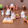 Adorable Resin Figurine Hamster Mini Ornaments For Terrarium Or Bonsai Display