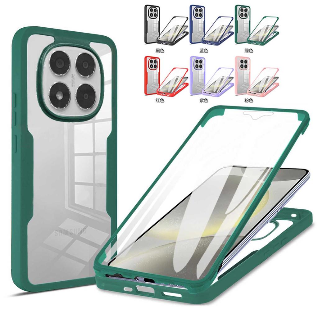 Для Rdmi Note 15 14 13 Pro Plus Ударопрочный и противоударный чехол для телефона с полным покрытием 360 для Redmi Note 14S Прозрачный чехол для телефона