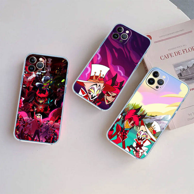 JO29 Чехол для телефона Hazbin Hotel для Motorola E22S E7 G6 G7 G8 G9 Plus Power Play G10 G20 G04 E30 E40 E22 E20 E13 G22 G23 G Stylus Play