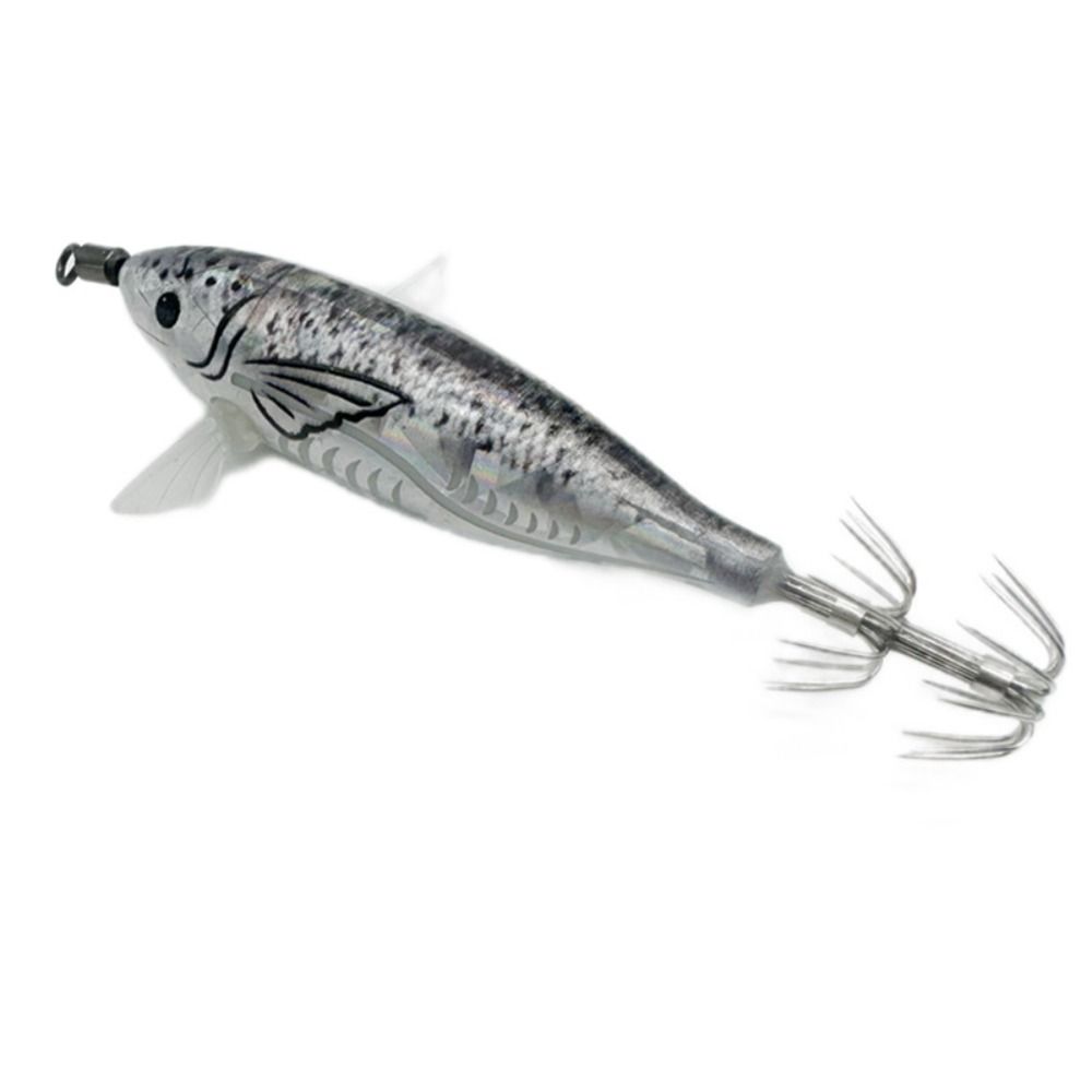 Свинцовое грузило, крючок для кальмара, рыболовные снасти, приманка для осьминога, 2023, приманки для деревянных креветок, реалистичные