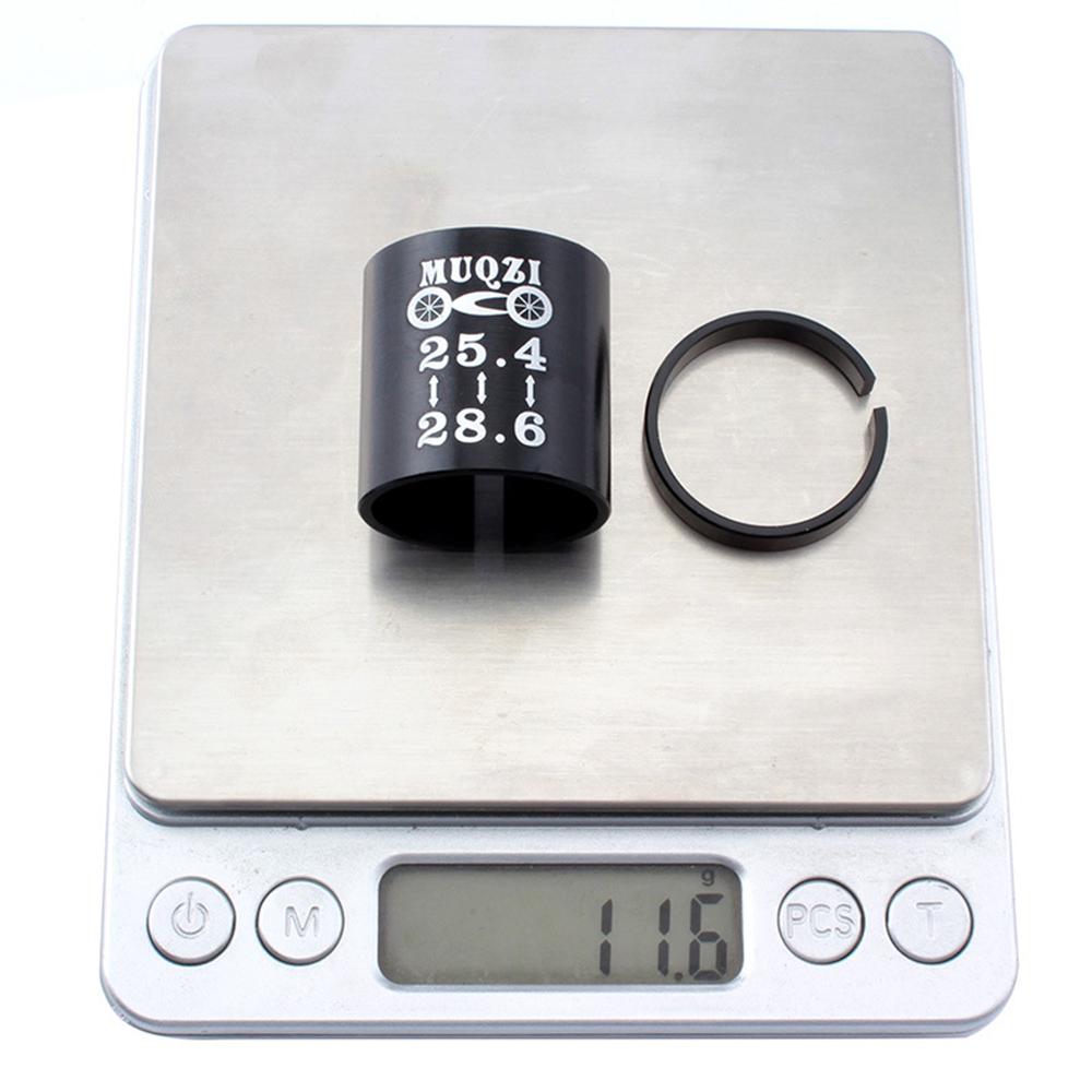 Gasket Aluminum Zinc Zinc Alloy Bike Front Fork Shim Conversion Sleeve Bicycle Stem Reducing Sleeve Reducer