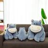 Hippo Cartoon Cute Plush Toy Adorable Zoo Souvenir Children Festival Doll Gift