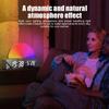 Цифровой будильник RGB светодиодные цифровые часы красочные часы с атмосферным ночником для домашнего офиса лучшие подарки