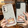 Чехол для телефона: 2D плоский защитный чехол для Samsung Galaxy A34 A35 M05 M06 S20 S22 S21 FE Plus 5G, Спящий оранжевый кот, Рождественские и Хэллоуинские подарки
