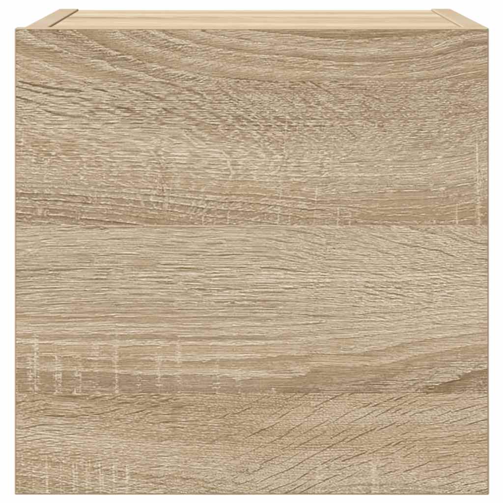 TV Wall Cabinets 4 pcs Sonoma Oak 30.5 x 30 x 30 cm