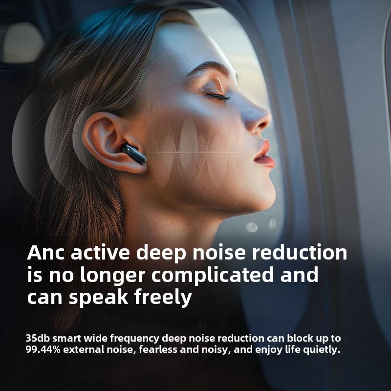 Полноцветный сенсорный экран ANC+ENC Двойные шумоподавляющие Bluetooth-наушники Внутриканальные многофункциональные новые беспроводные наушники