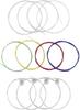 Ukulele Strings Nylon Ukulele Strings Ukulele Nylon Strings Replacement Parts Ukulele Accessories 3 Complete Set (colorful, Clear, White)