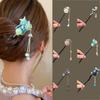 Vintage Flower Hair Sticks Handmade Hair Chinese Hairpin Retro Hair Clips  for Pan Headdress