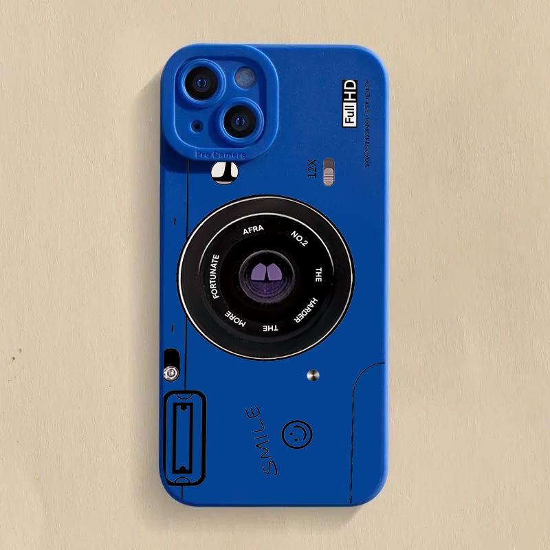 Vintage Camera Silicone Phone Case For Redmi Note 14 13 12 11 Pro Plus 4G 5G 12S 11S 10S Redmi 13C 14C 13 12 Soft Cover