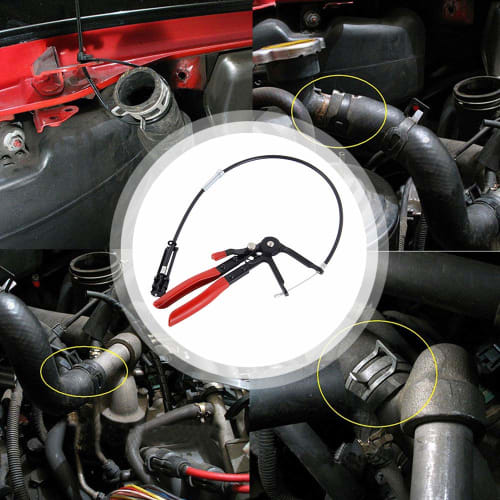 Steppiano Hose Clamp Pliers, Set of 3, Band Clip Pliers, Car Clamp Pliers, Flat Band Clips, Automotive Disassembly, Maintenance, Replacement, Inspecti