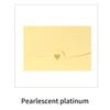 Fold Invitation Envelopes Retro Love Pearlescent Paper Message Card Invitation Greeting Cards Generous Mini Gift Card Envelopes