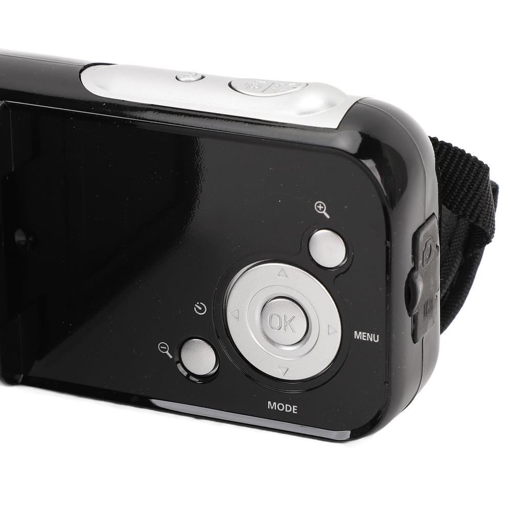 1080P 16MP Video Recording Camera with 16X Zoom and Anti-Shake, 2-Inch Rotating LCD Screen, for Recording Growth, Travel, and Weddings